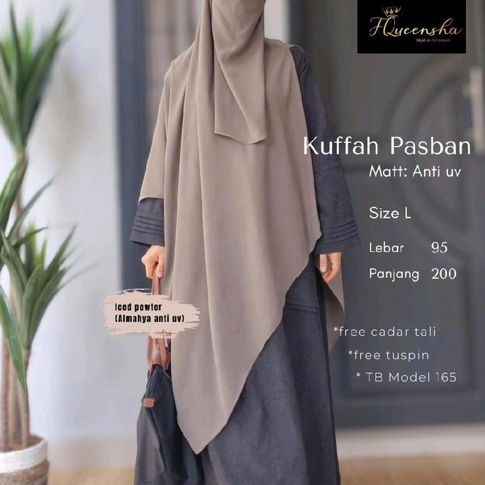 FQueensha - Kuffah Pasmina bandana anti uv