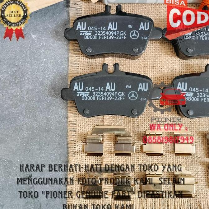 KAMPAS REM BELAKANG MERCEDES W117 W156 W246 W176 CLA GLA A0064207920