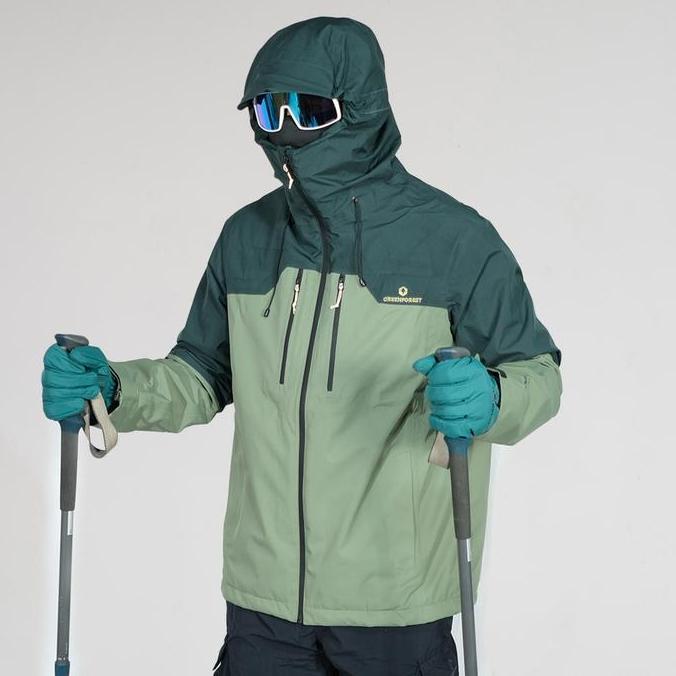 FYP GREENFOREST GAMKONORA JAKET GORPCORE WATERPROOF ''
