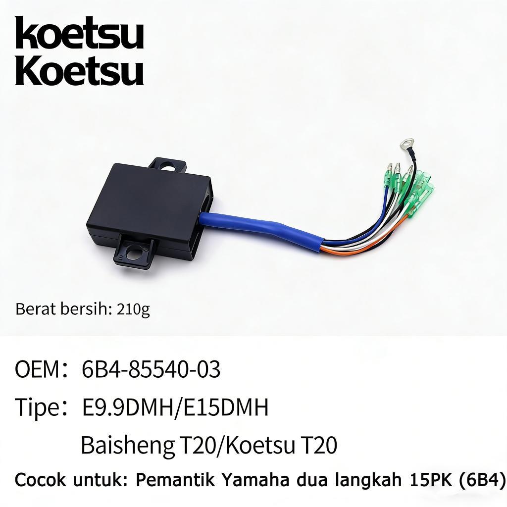 Cdi 15Pk Kotak 6B4-85540-03 Sparepart Mesin Tempel Outboard