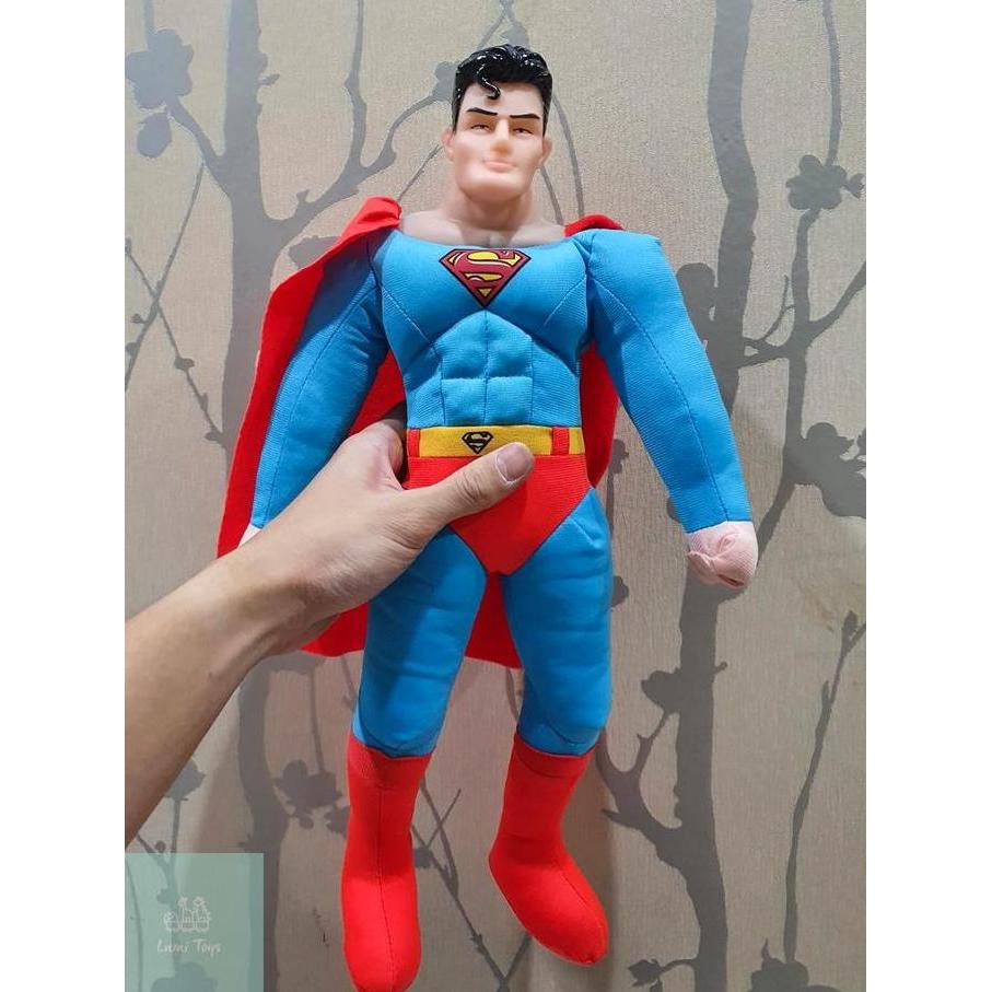 Lucu- Mainan Anak Boneka Superhero Avengers Spiderman Batman Superman Besar Dolls Toys