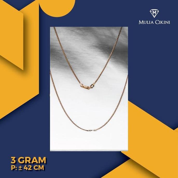 Ryu- Kalung Emas Kuning Ubs Italy Santa 75 3 Gram