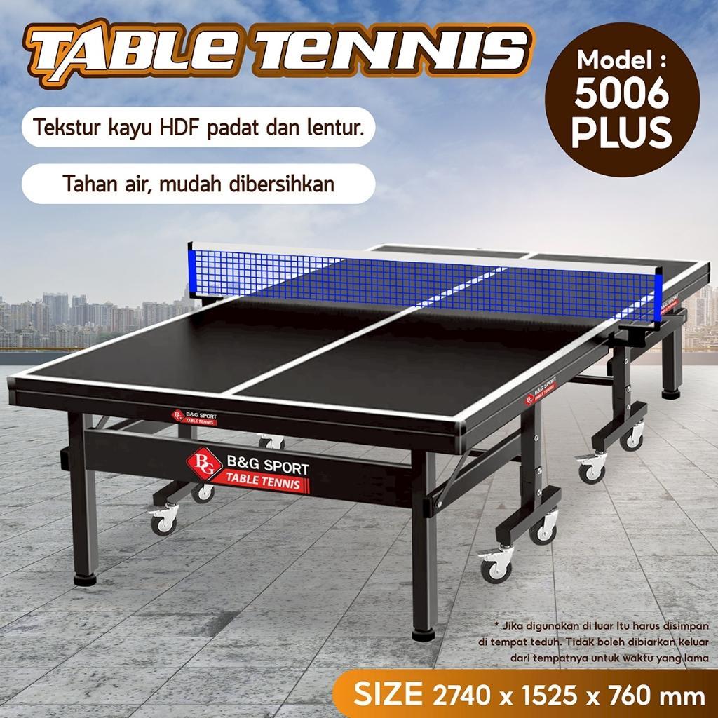 Meja Tennis Lipat Adjustable Portable Meja Tenis Pingpong Table Indoor Outdoor