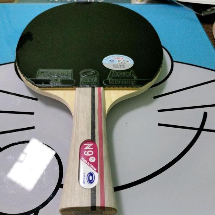 BET PINGPONG YINHE N9s KARET YINHE  mercury - mercury sidetape