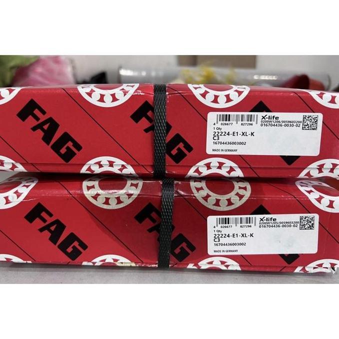 TERBARU - Spherical Bearing 22224-E1 XLK C3 Merk FAG