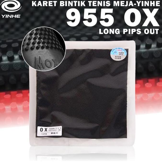 Karet Bat Bintik Panjang 955 Long OX Hitam