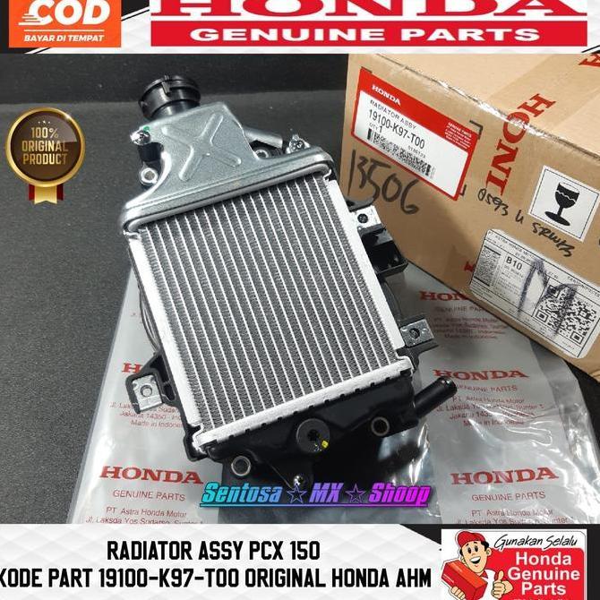 HARGA DISC - [ PCX 150 / ADV 150 ] RADIATOR ASSY KODE PART 19100-K97-T00 ORIGINAL HONDA AHM 100%