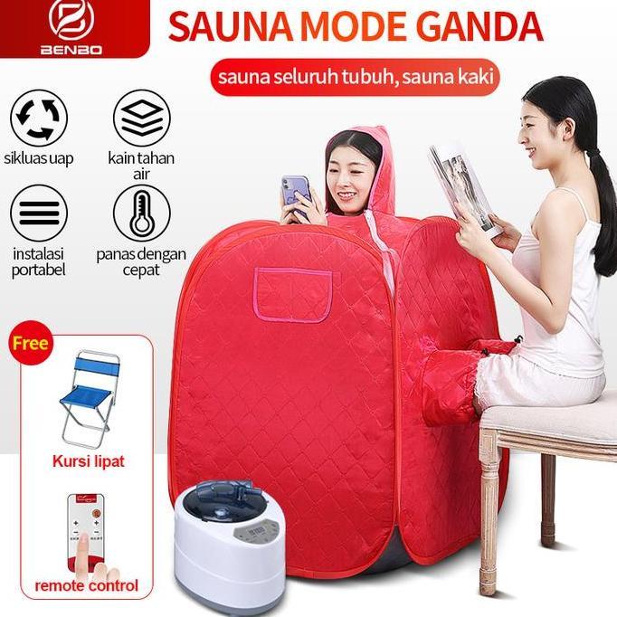Dobel Sauna Portable Sauna Steam Alat Pelangsing Tubuh Alat Sauna Room