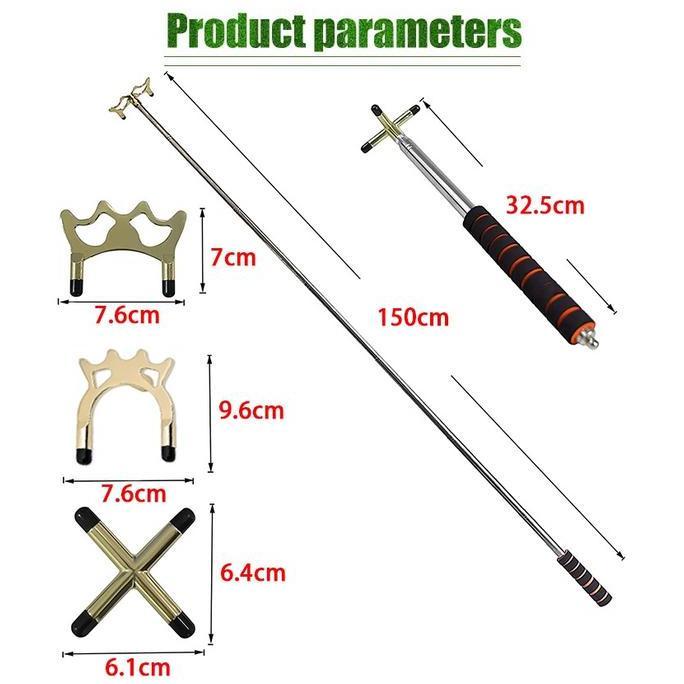 Bridge Rest Head Brass Stick Biliar Billiard Lipat Tempat Cue Billiard Holder - Kepala Cagak Stick B