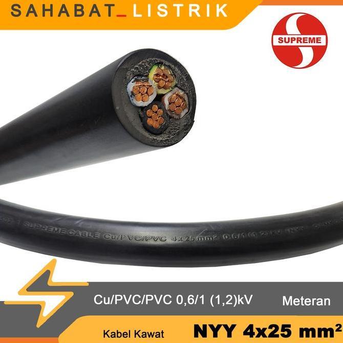 KABEL SUPREME NYY 4X25 MM/ KABEL TUFUR 4X25