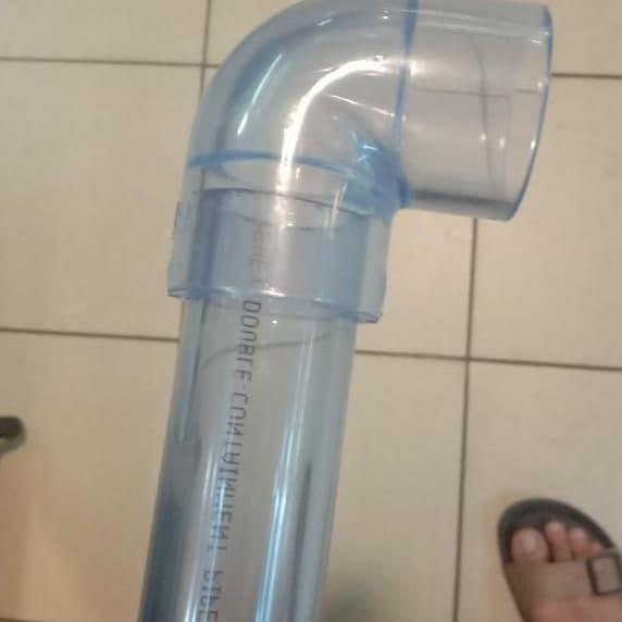 Pipa Pvc Bening / Pipa Pvc Transparan / Pipa Pvc Clear 3/4" (Inch)