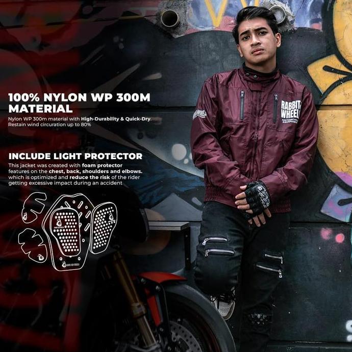 BOMBER Motorsport Cityride Jacket RABBIT AND WHEELS