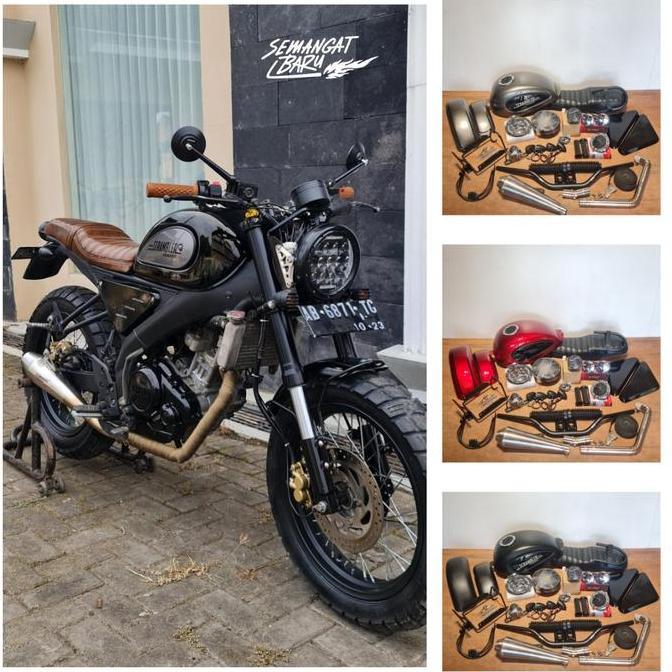 PAKET SCRAMBLER JAPSTYLE VIXION  PAKET SCRAMBLER VIXION GAMPANG PASANG