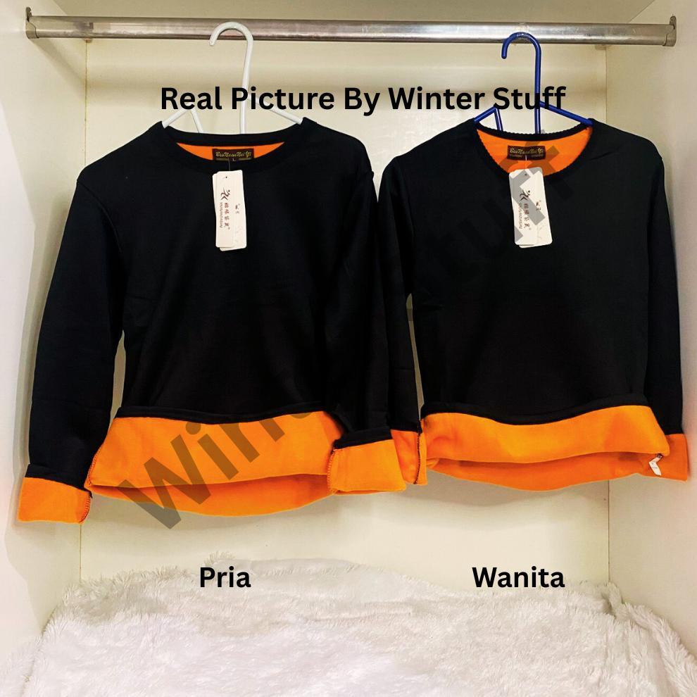 Hits 1 Set Pakaian Dalam Long John Big Size Heattech Long Jhon Size Besar Longjohn Extra Plus Size W
