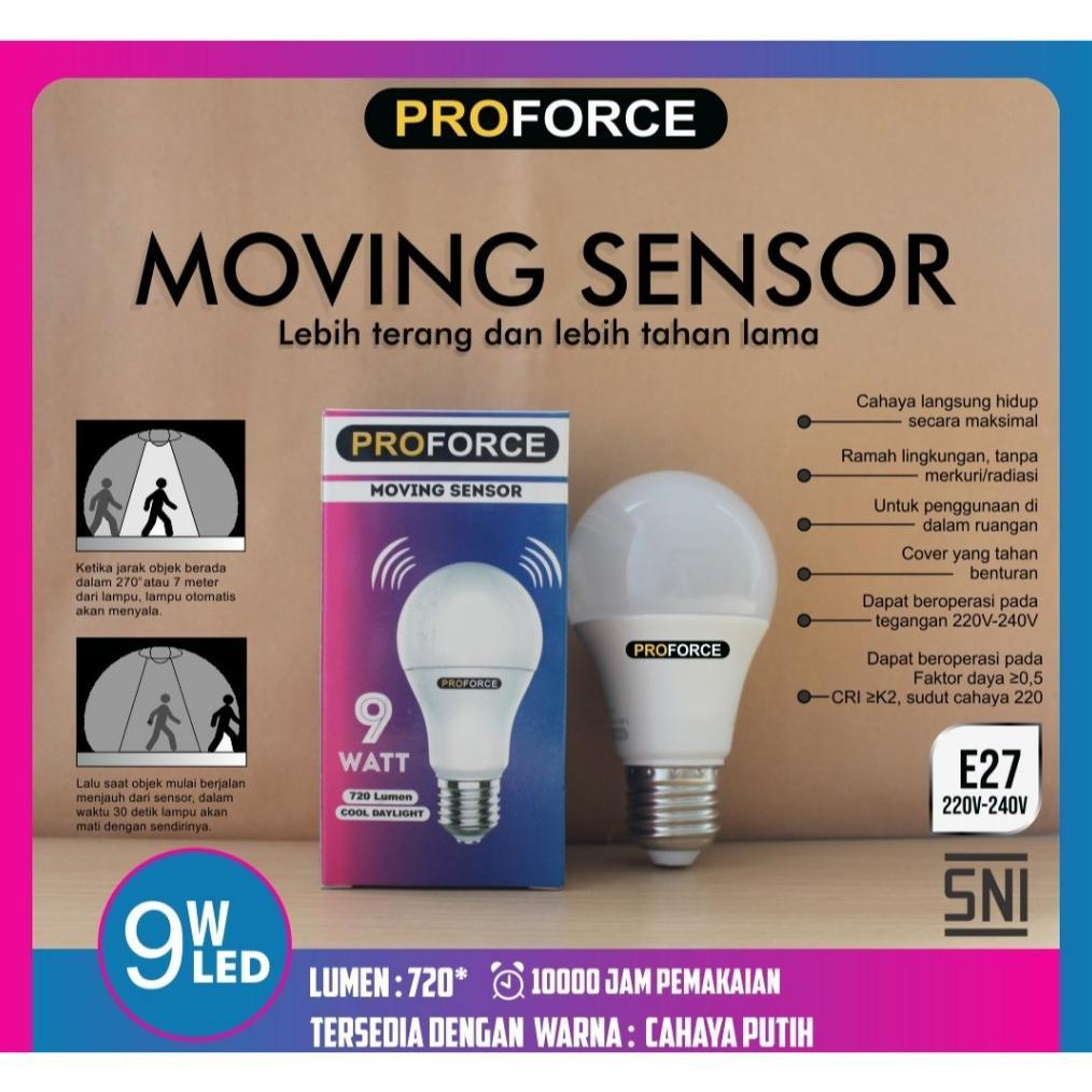 Recommended Lampu Led Sensor Gerak 9W / Motion Sensor 9W
