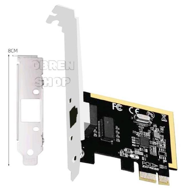 PCI EXPRESS GIGABIT ETHERNET LAN CARD with LOW PROFILE BRACKET