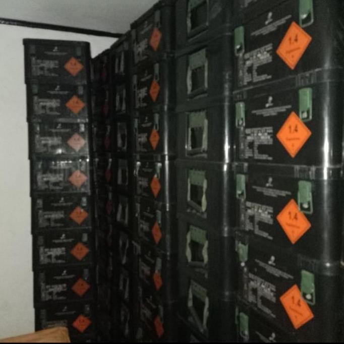 * BOK KOTAK BEKAS AMUNISI /KOTAK PELURU PLASTIK  PINDAT SERBAGUNA *