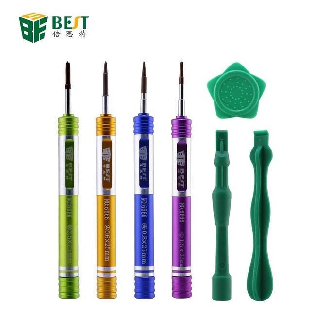BESTOOL Best Tool BST-6666 Obeng Set Y0.6 Tip Tri-points Screwdriver for iPhone7 Plus Watch Screen D