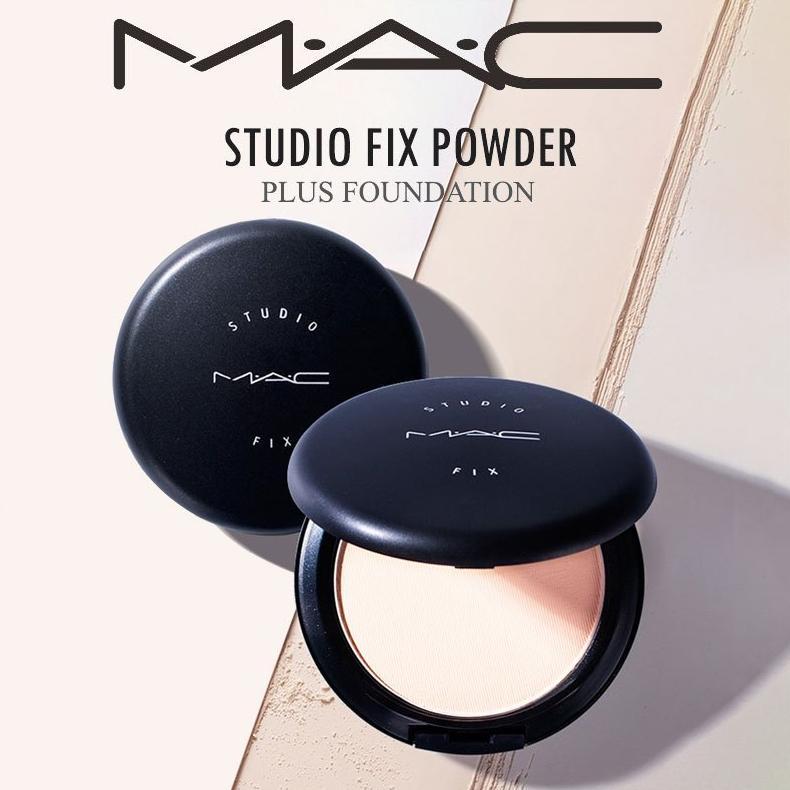 MAC Compact Studio Fix Powder Plus Foundation NC20/ NC25/ NC30/ NC37/ NC42/ NC50 Bedak Padat Compact