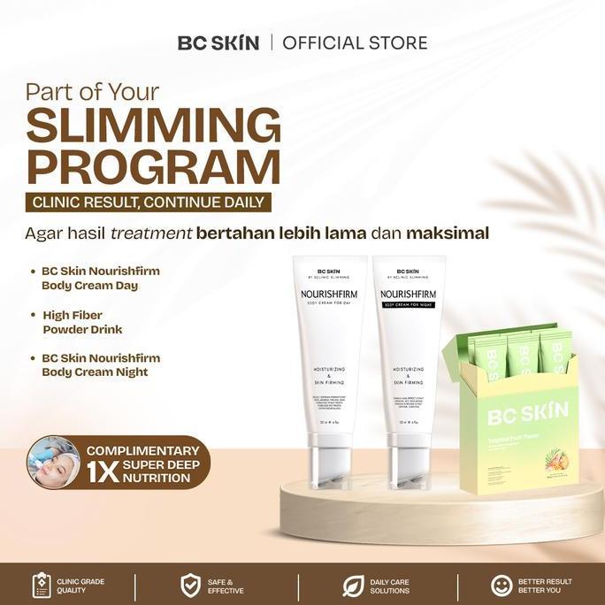 [BC SKIN X B CLINIC] PAKET PRODUCT SLIMMING PROGRAM - FREE 1X TREATMENT DI B CLINIC