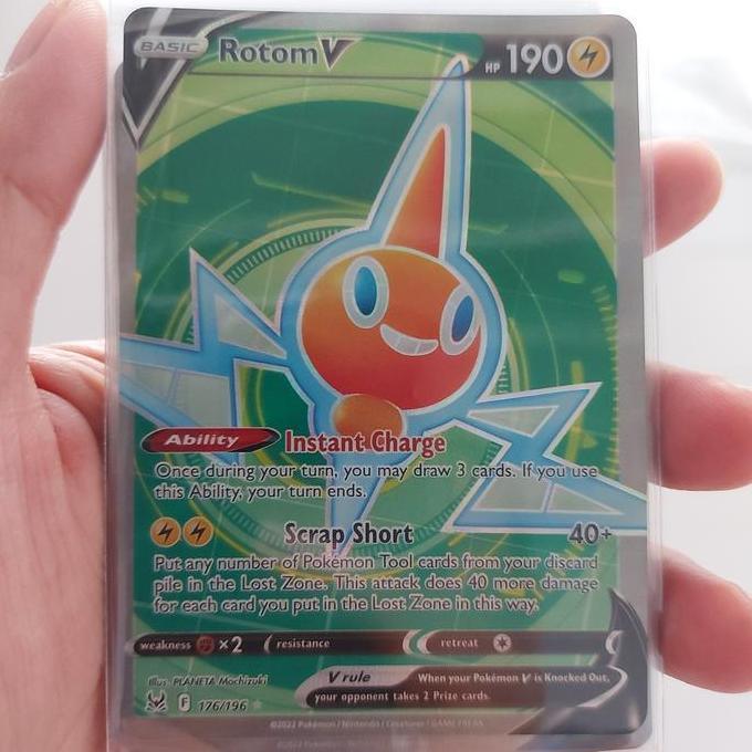 LARISS Rotom V SR English pokemon card