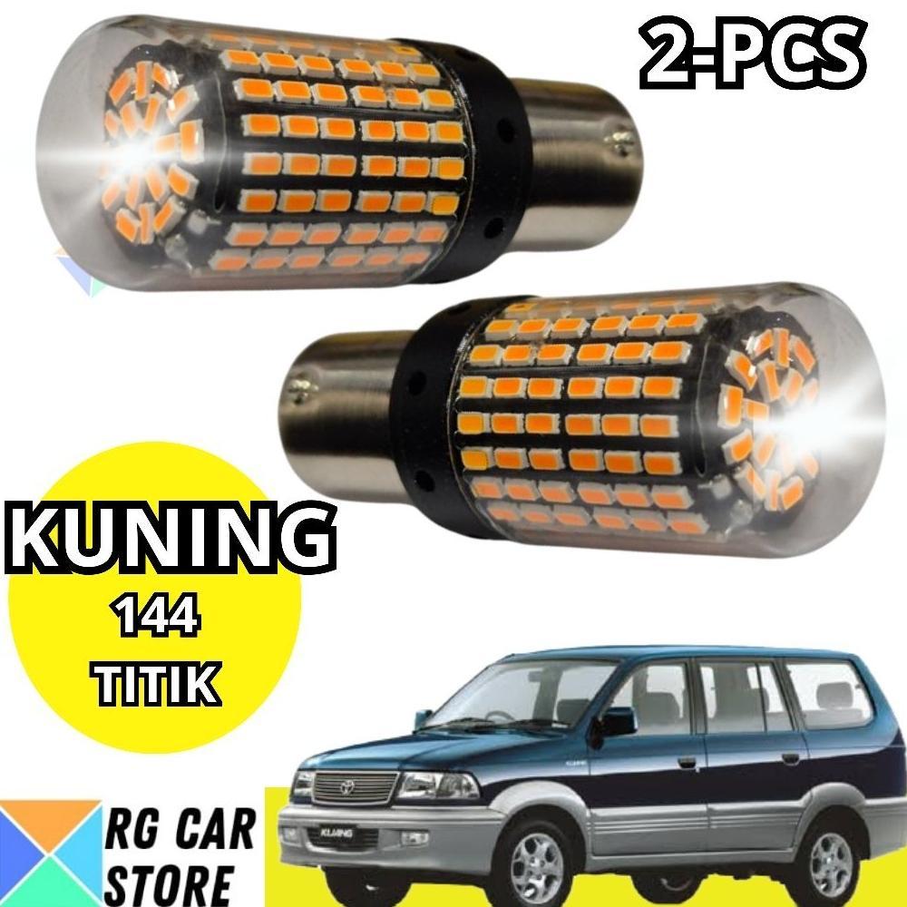 Lampu LED Sein Dajjal Kijang Kapsul 144 Titik Kuning Original Lucid PnP Kijang Kapsul