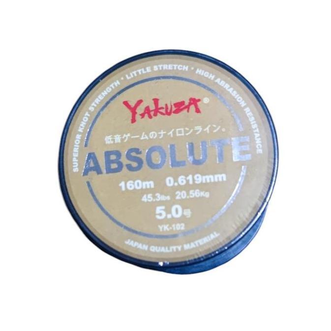 Senar Pancing Yakuza Absolute 5.0 Import Jepang Warna Emas