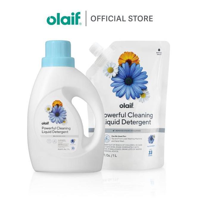 Olaif Powerful Cleaning Liquid Detergent - 1 Liter - Deterjen Laundry