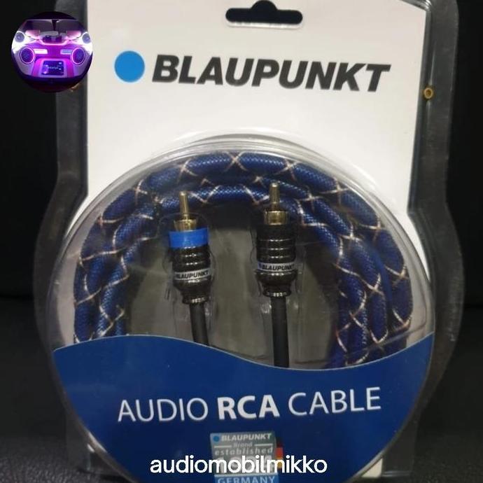 Promo Blaupunkt Kabel Rca Rc 2 - Blaupunkt Stereo Audio Mobil Rc 2 - Blaupunkt Rc 2 Channel