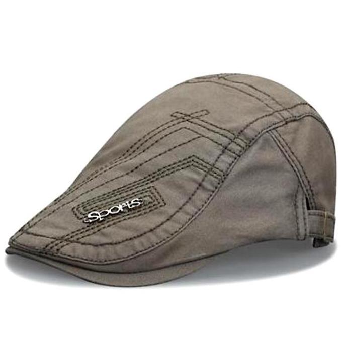 Cap- Patino Hat Topi Flat Cap Pet Topi Pelukis Dara Newsboy