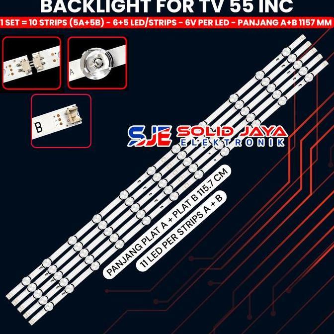 Statio- Backlht Tv Led 55 Inch 55Lb550 55Lf550T 55Lf595T 55Lb561T 55Lb650T 55Lb582T 55Lb575T 55Lf550