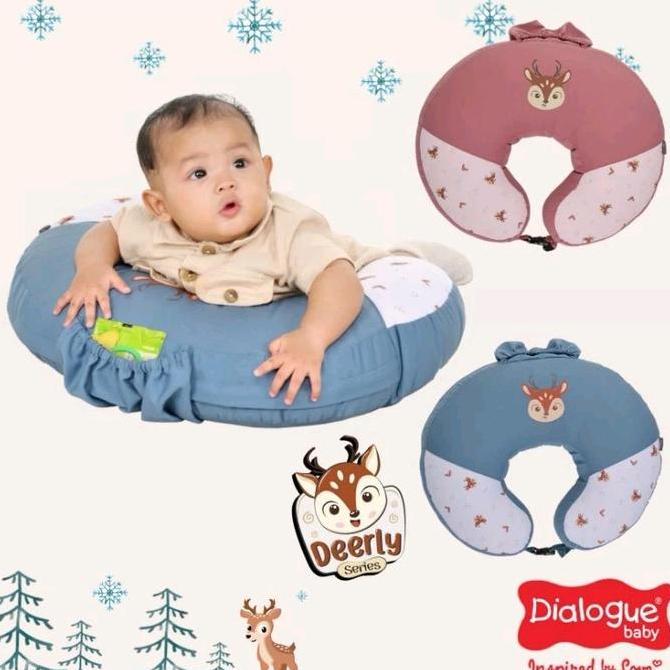 Dialogue Baby Bantal Menyusui 4in1 Deerly Series - Nursing Pillow