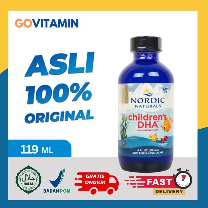 Nordic Children DHA 119mL Original Nordics Natural BPOM
