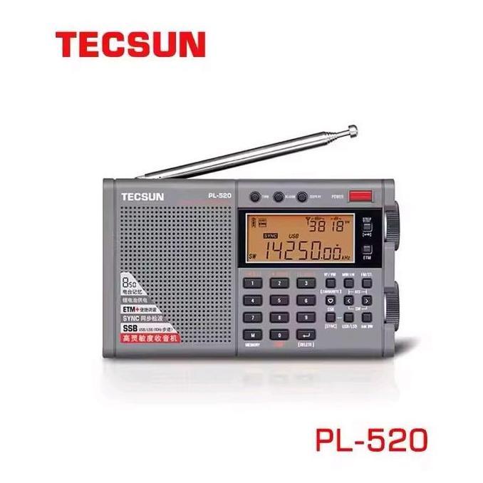 Radio Tecsun Pl-520 Tecsun Pl520 Radio Fm Stereo Dsp Ssb All Band