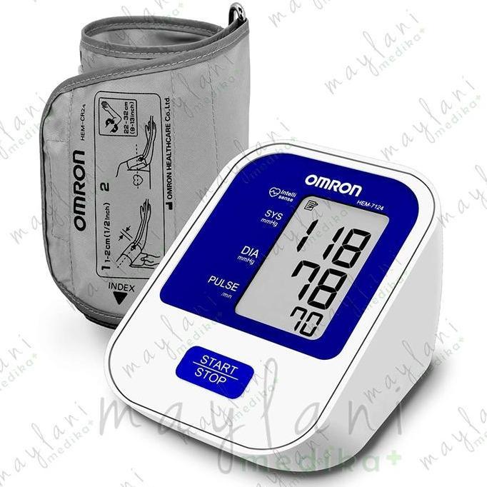 TENSIMETER DIGITAL OMRON HEM-7124 HEM7124 TENSI MODEL LENGAN