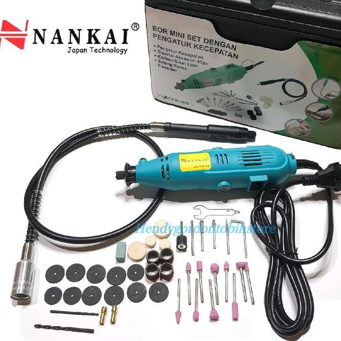 Mini die grinder NANKAI / mini drill 3.2 / mini grinder / mesin bor mini / bor tuner / Mesin porting