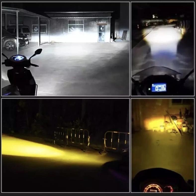 HOT Lampu Led Laser H4 Lampu Led Utama Laser Hi Low Mxking klx crf cb Vixion dll