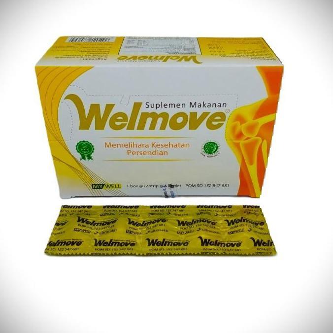Welmove 1 box ISI 60 caps - SUPLEMEN UNTUK SENDI