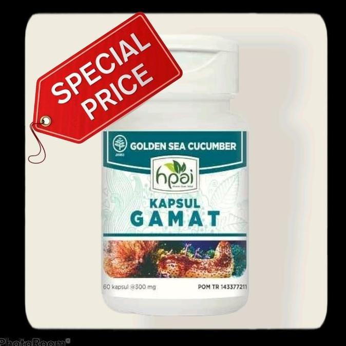 Kapsul Gamat Teripang Emas HNI HPAI