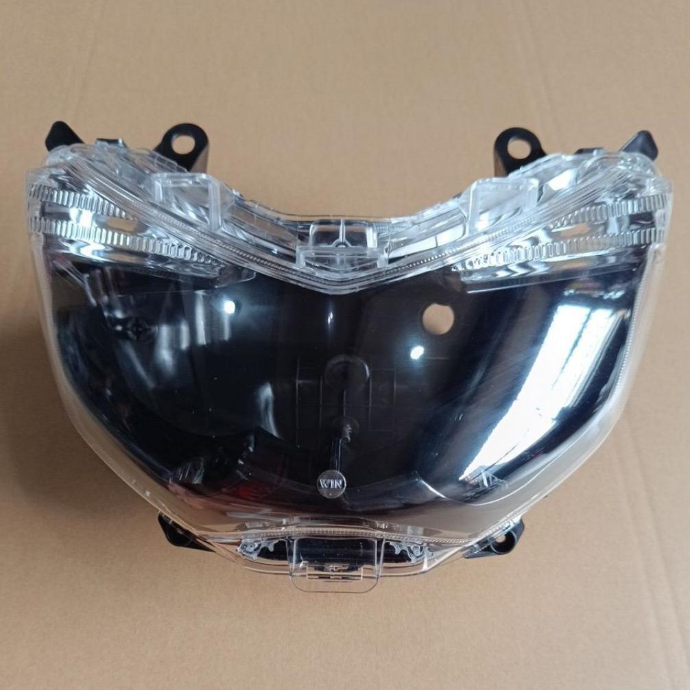 Headlamp Lampu Depan Nmax Old kosongan mika + Batok Frame Nmax Old 155 2016 2020