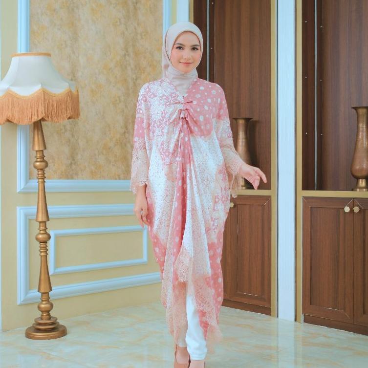 NEW DEALS Diana Batik - KAFTAN VISCOSE LACE | Kaftan Batik Viscose | Kaftan Lebaran