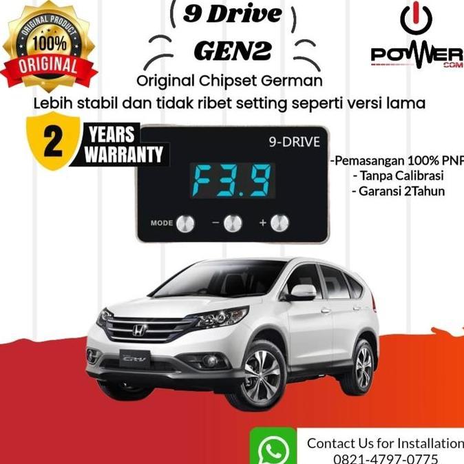 9 Drive Throttle Controller Accelerator Honda CRV Remap