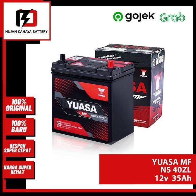 Aki Mobil YUASA MF NS40ZL / NS-40-ZL / NS 40 ZL - Aki DAIHATSU SRA