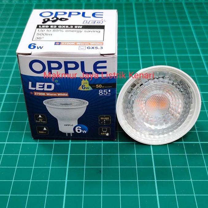 Trg- Opple Mr16 Gx5.3 Halogen Led 4,5W 6W 4,5 Tt 6 Tt 220V Lampu