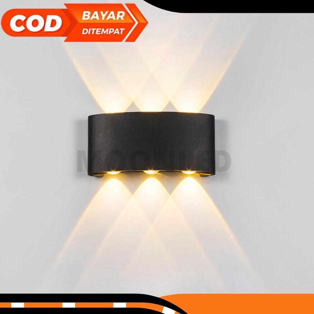 Lampu Dinding Outdoor Taman Cob 2 Lampu 4 Lampu 6 Lampu Led 6 X 1 Watt Lampu Tempel Tembok Indoor Ou