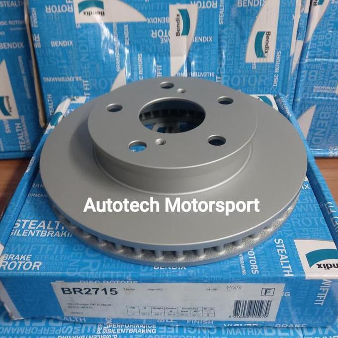 ROTOR DISC BRAKE PIRINGAN REM TOYOTA INNOVA BENDIX