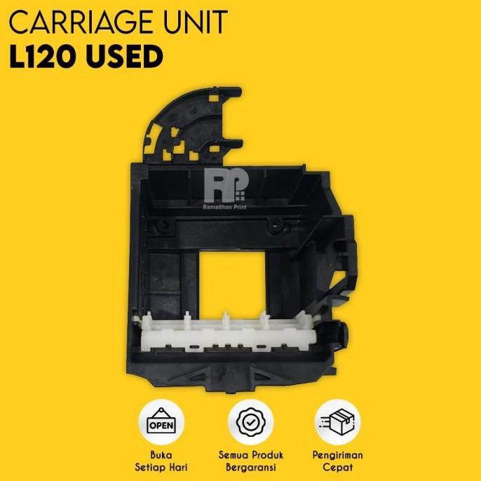 Main Carriage Epson L120 Carriage Unit Printer L120 Dudukan Cartridge L120 Bergaransi Bekas