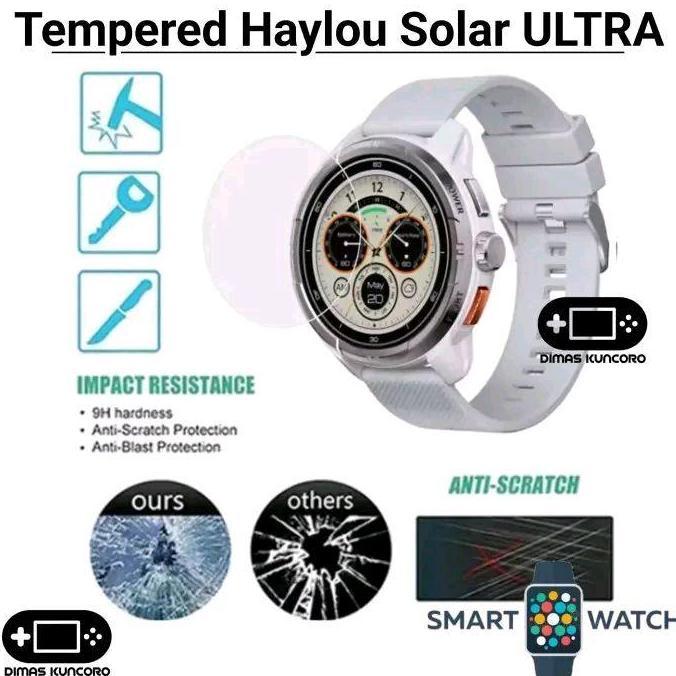 Tempered Haylou Solar ULTRA anti gores screen guard protector pelindung layar lcd antigores lcd hayl