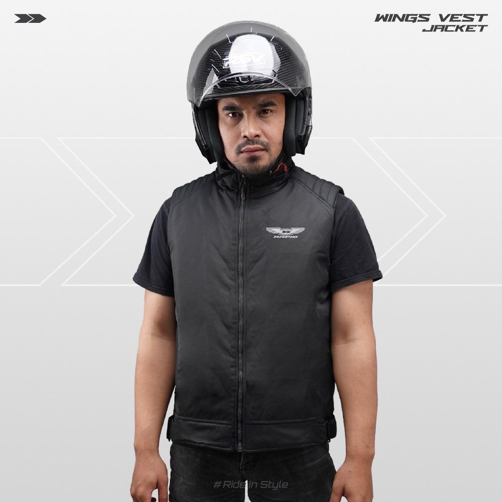 Wings Vest - Rompi Motor Pria - Rapid Jacket