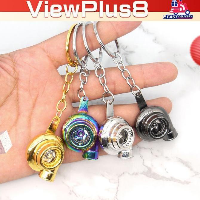 Turbo Model Keychain / Car Engine Keychain / Automotive Keychain